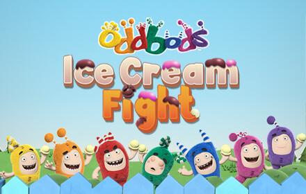 Oddbods Ice Cream Fight